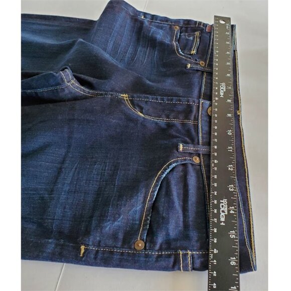 Citizens of Humanity Ava Jeans Dark-Wash Low-Rise Classic Straight Leg Sz 29 - Picture 6 of 15